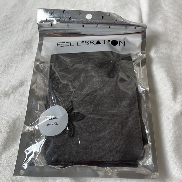 NEW! Sexy Embroidered Lace Appliqué Beaded Tights Stockings - Picture 7 of 10